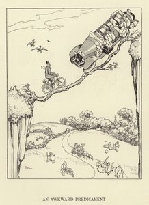 Niezręczna sytuacja autorstwa William Heath Robinson