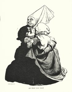 Brzydki stary kłus (lito) autorstwa William Heath Robinson