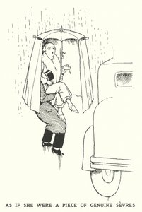 Jakby była kawałkiem prawdziwego sevres (litho) autorstwa William Heath Robinson