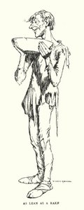 Tak chudy jak grabie (lito) autorstwa William Heath Robinson
