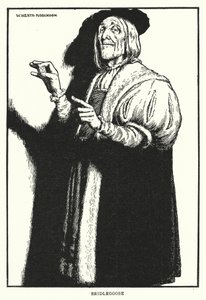 Gęś Uzda (lito) autorstwa William Heath Robinson