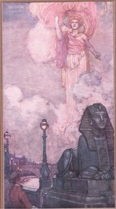 Przyszedł szept, nadszedł wizja autorstwa William Heath Robinson