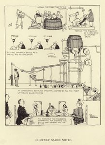 Nuty sosu Chutney autorstwa William Heath Robinson