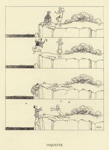Kokietka autorstwa William Heath Robinson