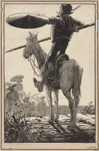 Don Kichot autorstwa William Heath Robinson