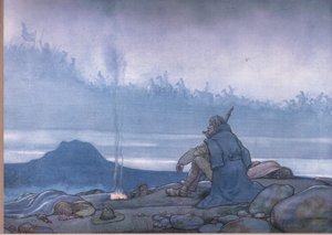 Śledź po, po, po żniwa są szyte autorstwa William Heath Robinson