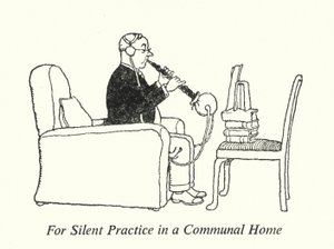 Do cichej praktyki w domu komunalnym (lito) autorstwa William Heath Robinson