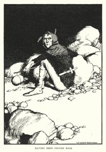Został odepchnięty (lito) autorstwa William Heath Robinson