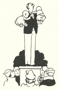 Jak być idealnym mężem (lito) autorstwa William Heath Robinson