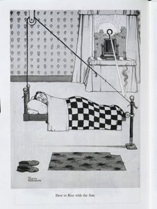 Jak wstać ze słońcem, ilustracja z „Wynalazków”