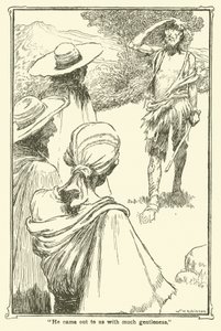Ilustracja do Don Kichota (lito) autorstwa William Heath Robinson