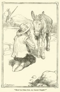 Ilustracja do Don Kichota (lito) autorstwa William Heath Robinson