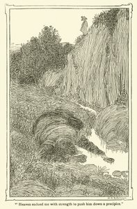 Ilustracja do Don Kichota (lito) autorstwa William Heath Robinson