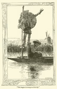 Ilustracja do Don Kichota (lito) autorstwa William Heath Robinson