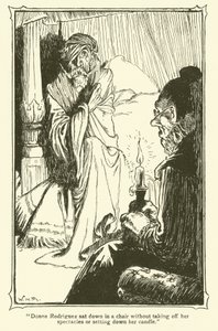 Ilustracja do Don Kichota (lito) autorstwa William Heath Robinson