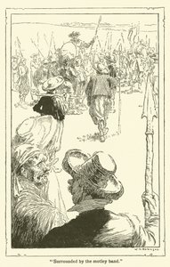 Ilustracja do Don Kichota (lito) autorstwa William Heath Robinson