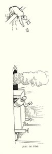 Ilustracja do Ribaldry na kolei autorstwa W Heatha Robinsona (lito) autorstwa William Heath Robinson