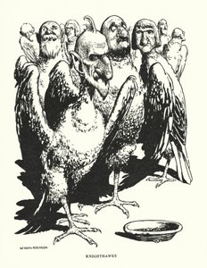 Knighthawki (lito) autorstwa William Heath Robinson