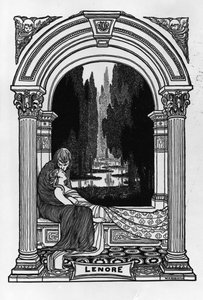 Lenore, z „Wierszy Edgara Allana Poe”, 1900