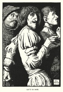 Wróćmy (lito) autorstwa William Heath Robinson