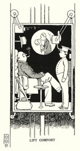 Komfort życia (lito) autorstwa William Heath Robinson