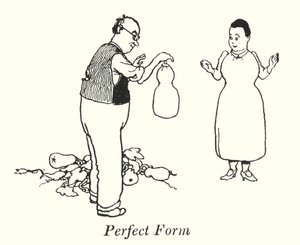 Idealna forma (lito) autorstwa William Heath Robinson