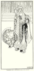 "Pamiętaj, że niecierpliwie czekam na twój powrót" (grawerunek) autorstwa William Heath Robinson