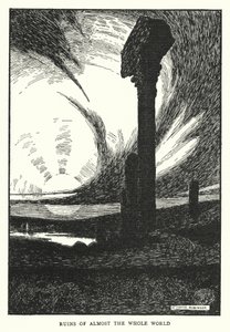 Ruiny prawie całego świata (lito) autorstwa William Heath Robinson