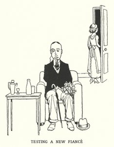 Testowanie nowego narzeczonego (lito) autorstwa William Heath Robinson