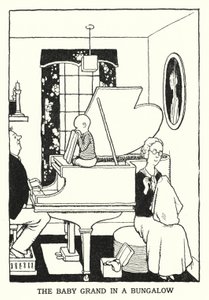 Dziecko Grand w bungalowie (lito) autorstwa William Heath Robinson