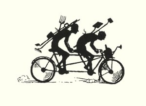 Koniec (lito) autorstwa William Heath Robinson