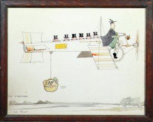 Samolot Eton autorstwa William Heath Robinson