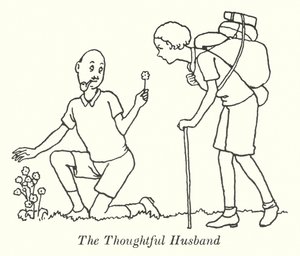 Rozważny Mąż (lito) autorstwa William Heath Robinson