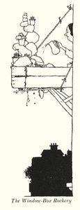 Rockery Window-Box (lito) autorstwa William Heath Robinson