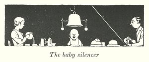 Tłumik dla dziecka (lit) autorstwa William Heath Robinson