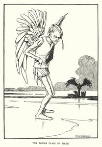 Niższa klasa ptaków (lito) autorstwa William Heath Robinson