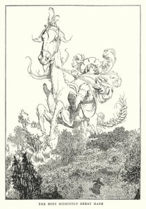 Najbardziej ohydnie wspaniała klacz (lito) autorstwa William Heath Robinson