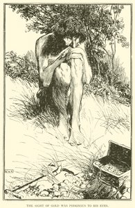 Widok złota był trujący dla jego oczu autorstwa William Heath Robinson