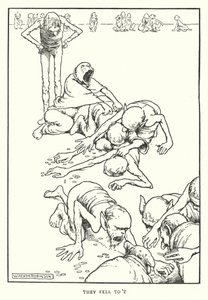 Upadły do ​​nie (lito) autorstwa William Heath Robinson