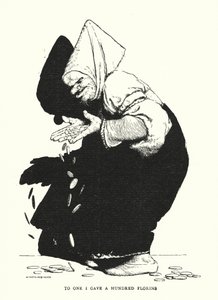 Jednemu dałem sto florenów (lito) autorstwa William Heath Robinson