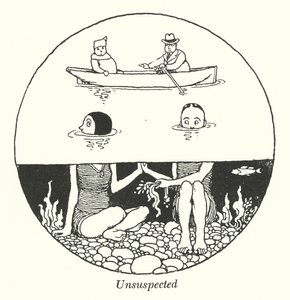 Niespodziewany (lito) autorstwa William Heath Robinson