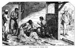 „Śmierć wuja Toma”, Z kabiny wuja Toma, opublikowane 1852, 1923. autorstwa William Heinemann Ltd