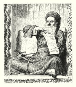 Wspomnienia z nocy arabskich (rycina)