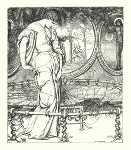 Pani Shalott (rycina)