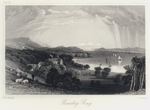 Bantry Bay (grawerowanie) autorstwa William Henry Bartlett