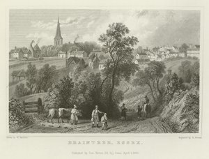 Braintree, Essex autorstwa William Henry Bartlett