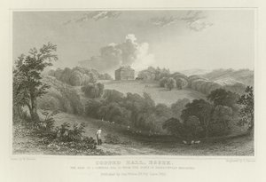 Copped Hall, Essex, siedziba J. Conyers, Esquire autorstwa William Henry Bartlett
