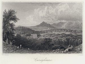 Curaghmore (grawerowanie) autorstwa William Henry Bartlett