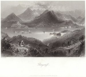 Glengariff w hrabstwie Cork autorstwa William Henry Bartlett