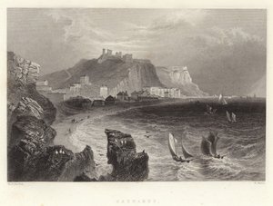 Hastings autorstwa William Henry Bartlett